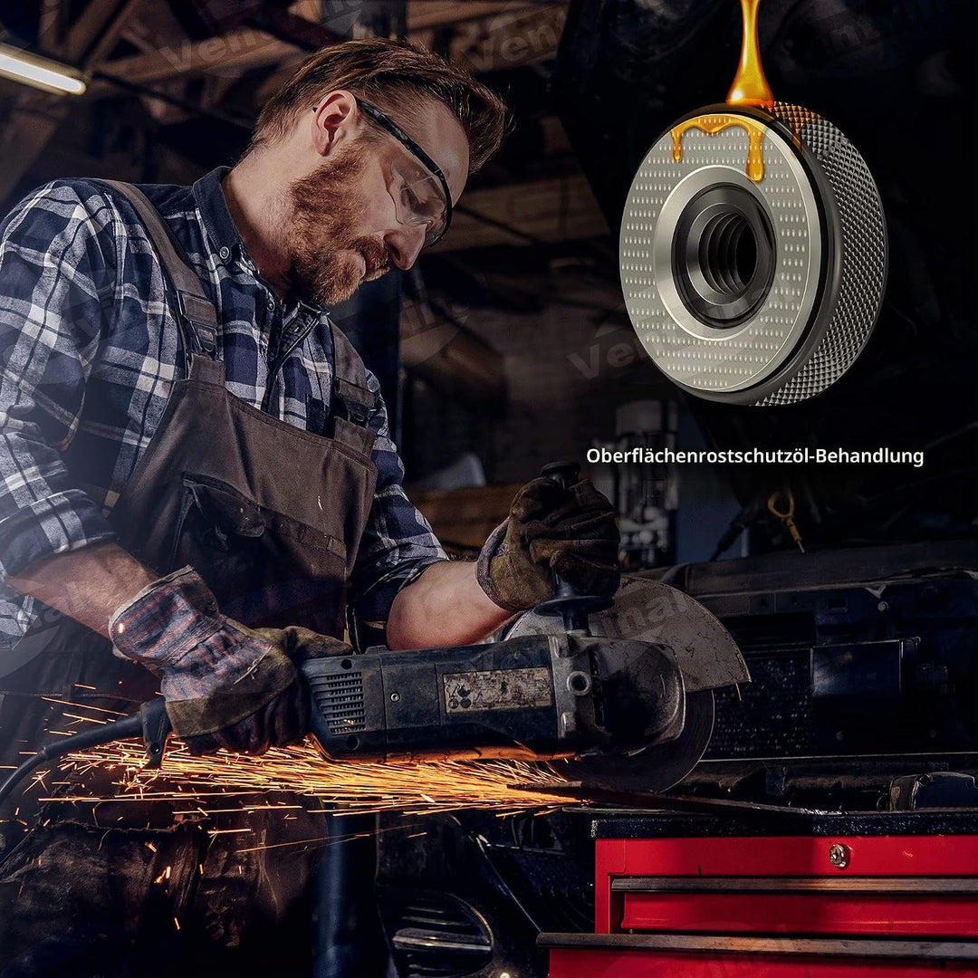 Schnellspannmutter SDS Clic M14, für alle Winkelschleifer von AEG, Black & Decker, Dewalt, Flex, Hit