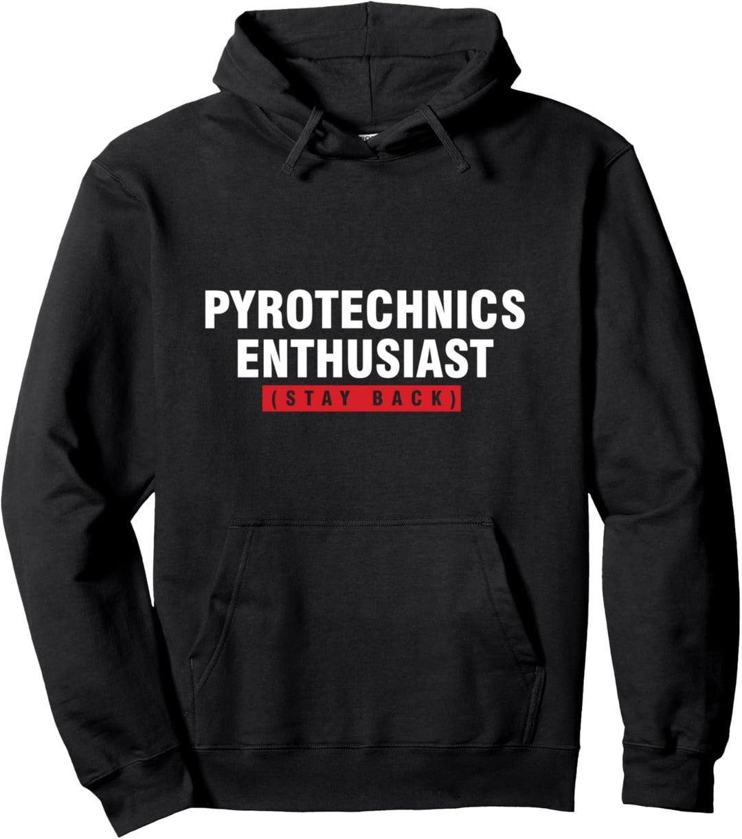 Pyro Pyromane Knaller Rakete Explosion Pyrotechniker Pullover Hoodie