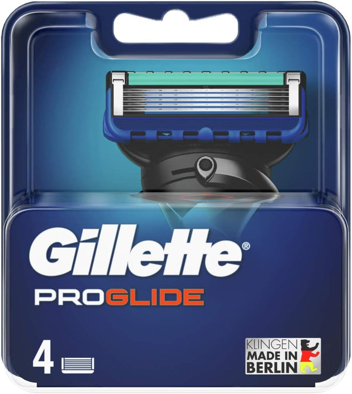 Gillette ProGlide Rasierklingen, 4 Ersatzklingen für Nassrasierer Herren mit 5-fach Klinge 4 stück (