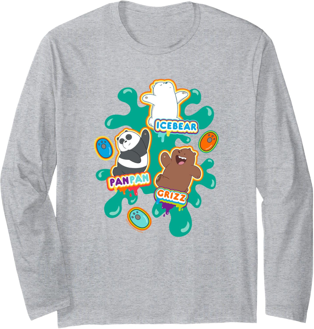We Bare Bears Bear Snacks Langarmshirt