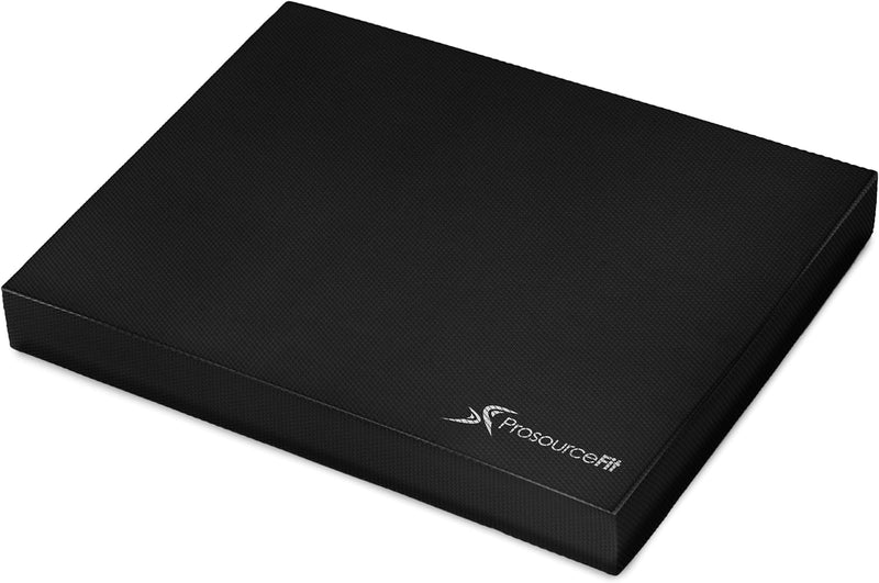 ProsourceFit Exercise Balance Pad, Non-Slip Cushioned Foam Mat & Knee Pad for Fitness and Stability
