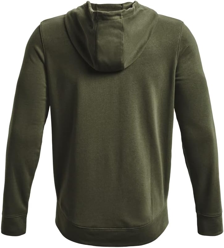 Under Armour Herren Rival Terry LC Full Zip XS (390) Marine Od Green / / Onyx White, XS (390) Marine