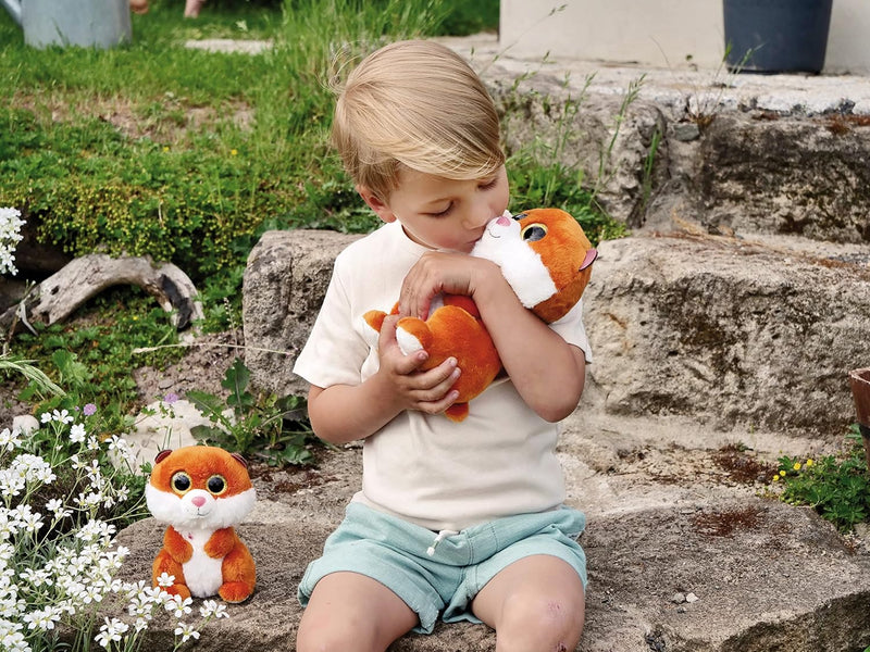 NICI GLUBSCHIS Hamster Stubbi 15 cm – Kuscheltier aus weichem Plüsch, niedliches Plüschtier zum Kusc
