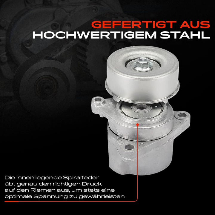 Frankberg Spannrolle Riemenspanner Kompatibel für Altima L31 L32 Rogue X-Trail T30 2.0L 2.5L Benzin