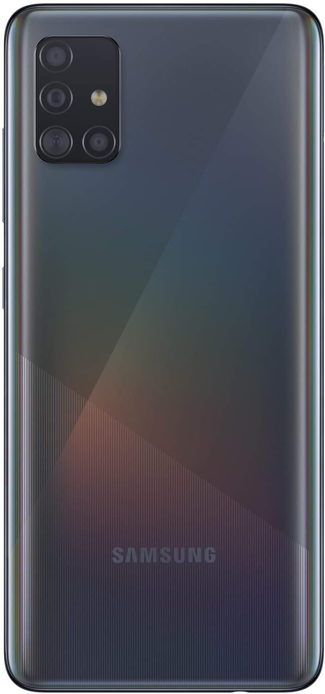 Samsung Galaxy A51 Dual-SIM 128 GB/4 GB - Prism Crush Schwarz Vereinigtes Königreich Schwarz 128GB,