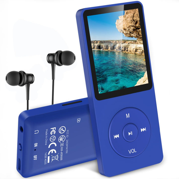 AGPTEK 8GB MP3-Player 70 Stunden Wiedergabe, Farbe