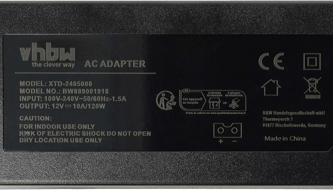 vhbw 1x Netzteil kompatibel mit Campingaz Powerbox Smart Cooler Electric 20 L Kühlbox