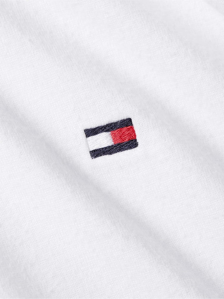 Tommy Hilfiger Herren RWB Tencel Baumwolle S/S Poloshirts M Weiss (White), M Weiß (White)