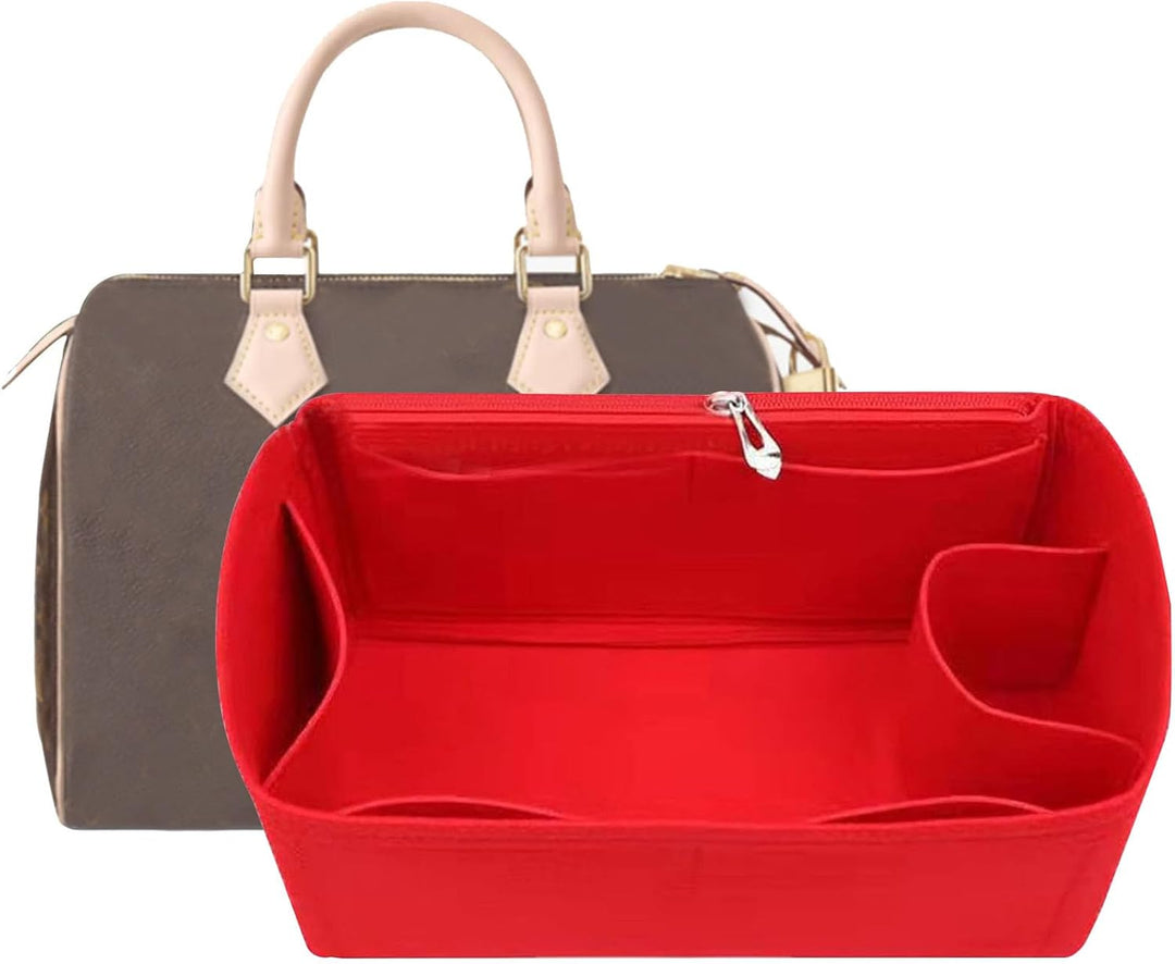 Geldbörseneinsätze für Lv Speedy 25 Organizer-Einsatz, für Monogramm-Tasche, HandBag-Schutzeinlage