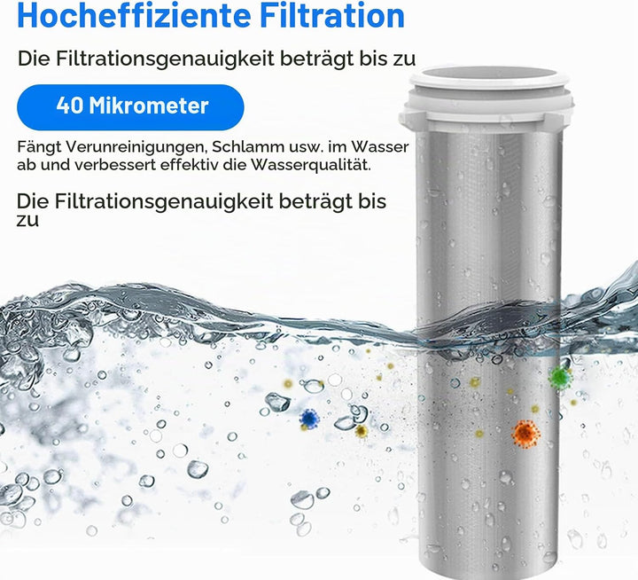 Wiederverwendbare Ausspülbarer Feinfilter, Wasserhahn Wasserfilter Wasser, Water Filter, Vorfilter-S