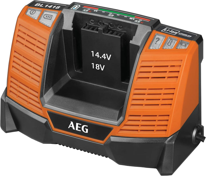 AEG 18 V Pro18V Akku-Starterset, SETLL1850SHD, 2x5 Ah, Zwei Akkus und Ladegerät