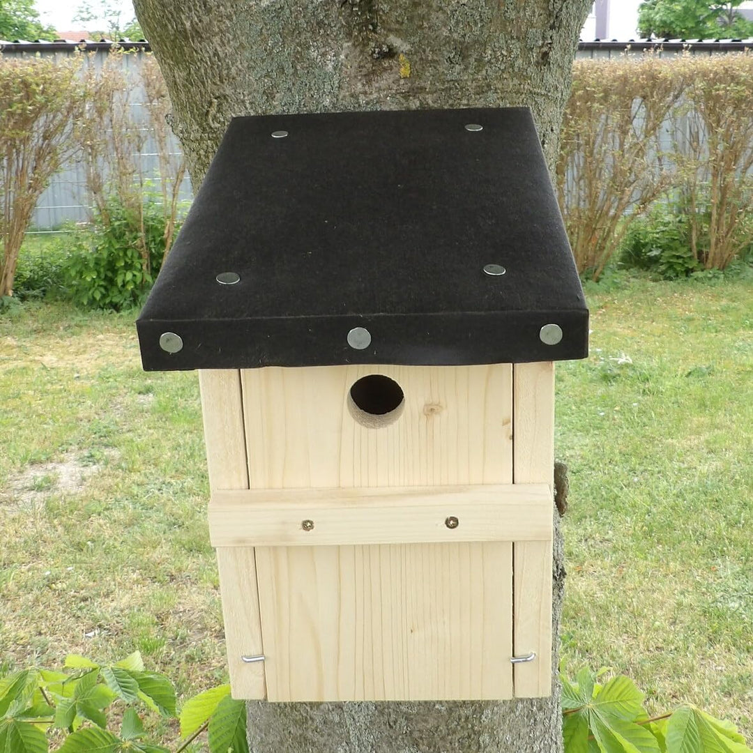 Nistkasten Blaumeise 26 mm Bausatz Manufaktur Martinshof L: 15,50 cm B: 15,50 cm H: 33,00 cm Durchme