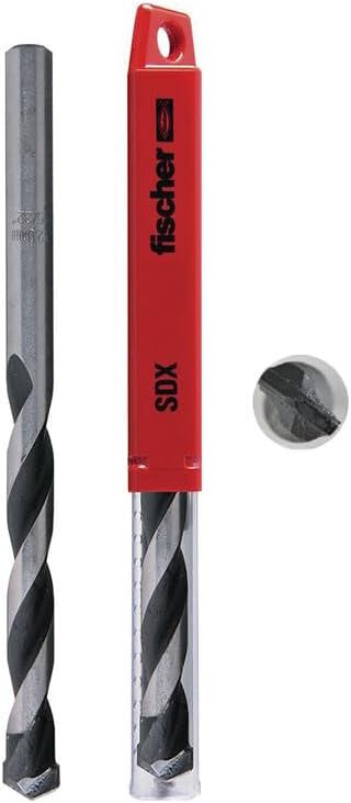 Fischer SDX Bohrer, 4 mm, für Wand, Beton, Stahlbeton, zylindrischer Schaft, 545702