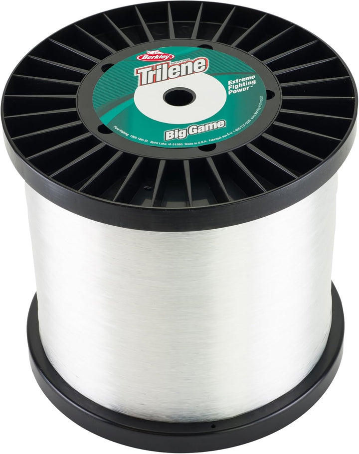 Berkley Trilene Big Game Monofilament, 2,3 kg Spule 4750 Yd, pound test 60 farblos, 4750 Yd, pound t