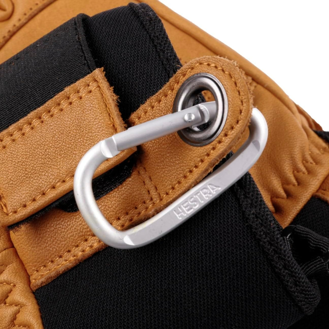 Hestra Fall Line 5-Finger Handschuhe Fingerhandschuhe Lederhandschuhe Herren - mit Futter Winter Her