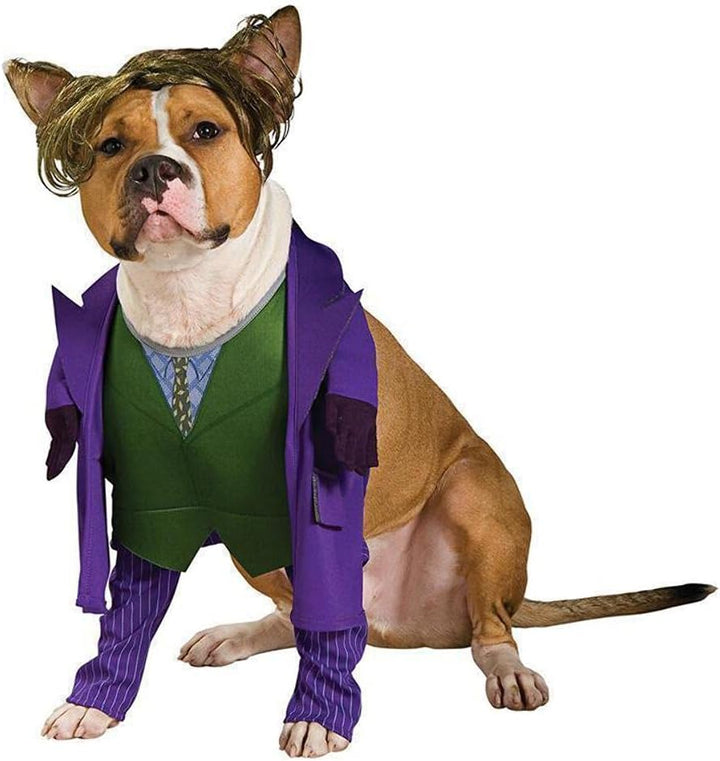 Batman The Dark Knight Joker Haustierkostüm, Grösse S, S