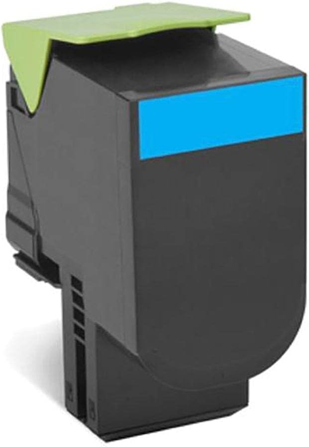 Lexmark 80C2XC0 Extra High Yield Toner Cartridge Cyan OneSize, Cyan OneSize