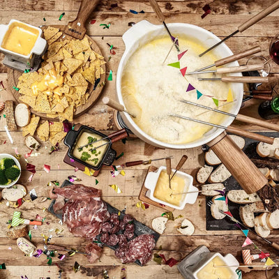 Boska Party-Fondue Mr. Big - 6,5 L - geeignet für Käsefondue