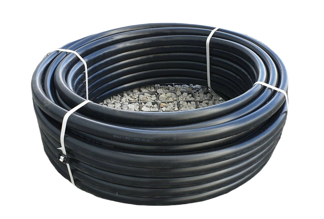 PE Rohr Wasserleitung Verlegerohr Versorgungsleitung 16,20,25,32mm 25-100m (32mm x 100m), 32mm x 100