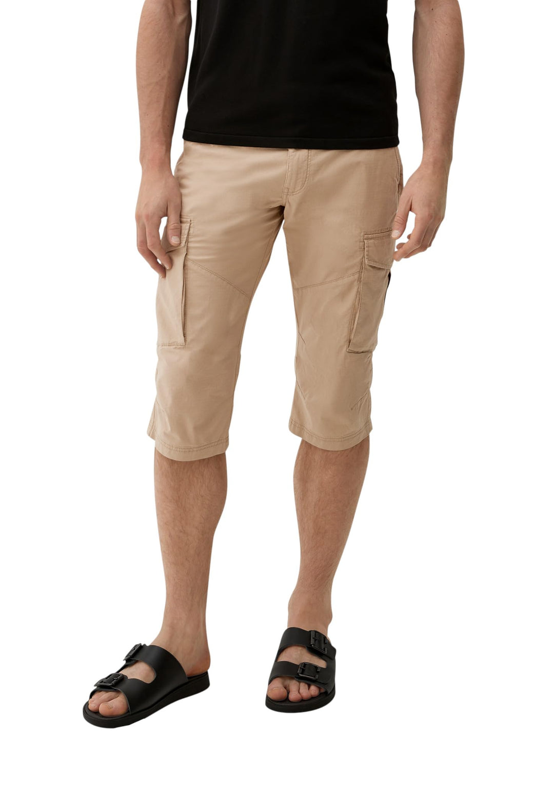 s.Oliver Herren Cargo-Bermuda, Detrot Relaxed Fit, Brown