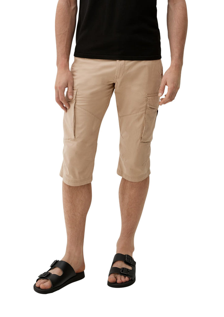 s.Oliver Herren Cargo-Bermuda, Detrot Relaxed Fit 30 Brown, 30 Brown