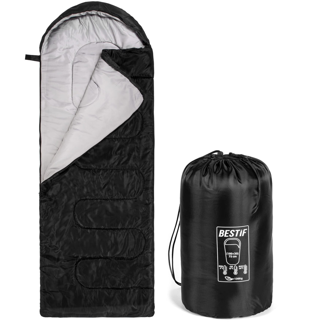 Schlafsack für Camping Outdoor Deckenschlafsack Sommer Wasserdicht Ultraleicht Kleines Packmass Trag