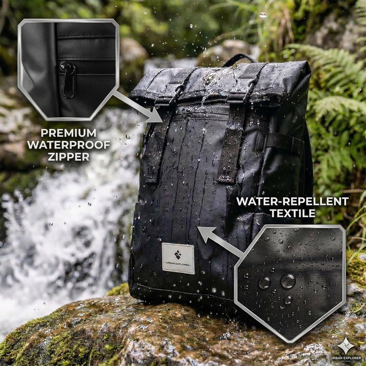 Kamerarucksack wasserdicht mit Trinksystem | Modularer Fotorucksack für Stativ | Schneller Kamera-Zu