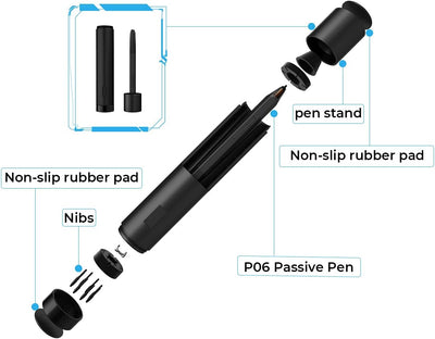 XP-PEN Artist 12 Grafikmonitor Drawing Pen Tablet Pen Display 1920 X 1080 HD IPS mit Touch Bar Zeich