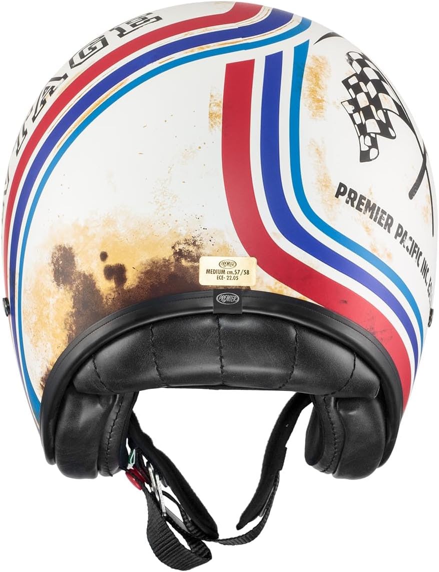 Premier Unisex-Adult Vintage Offener Helm XS BTR 12 BM, XS BTR 12 BM
