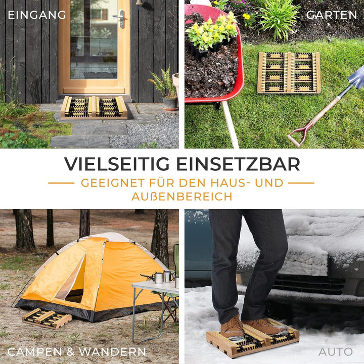 Schuhabstreifer Aussen, rutschfest ideal für Aussenbereich und Innenbereich mit kräftigen Borsten, B