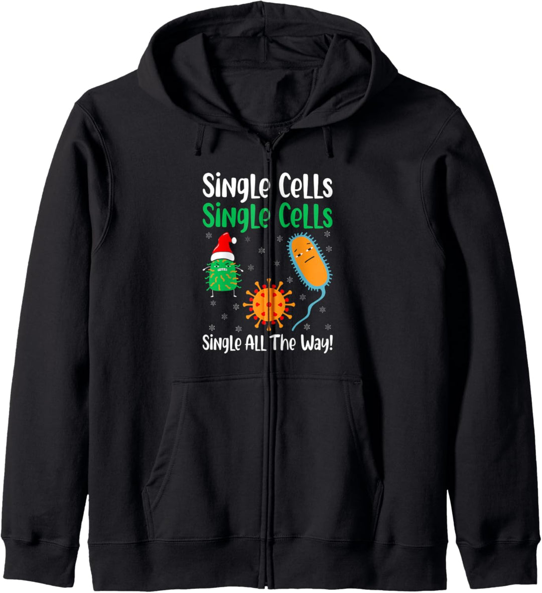 Single Cell Single All The Way Science Biology Kapuzenjacke