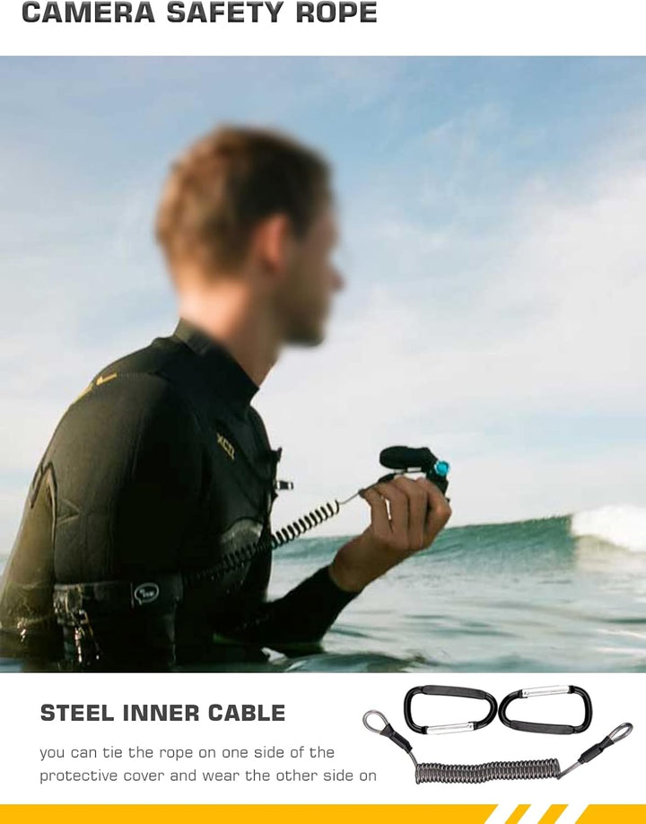 Lammcou Schwimmender Griff, Go Pro Schwimmfähiger Handgriff Wasserdichter Handler Tauchen Einbeinsta