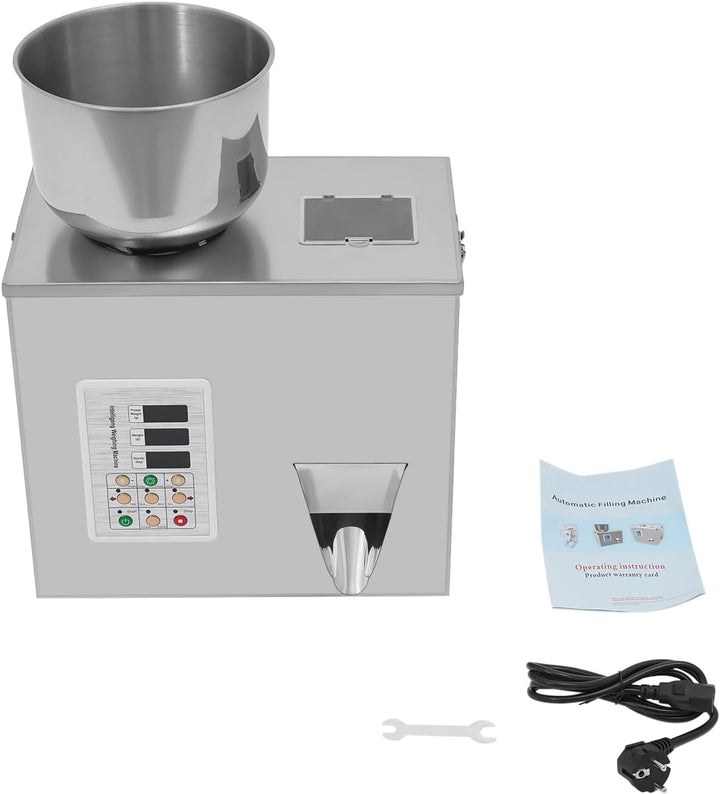 Abfüllmaschine, Verpackungsmaschine, Dosieranlage, 1-50g &amp; 2-5s/Beutel &amp; LCD Display, Edelstahl, für