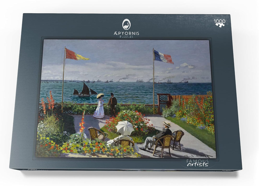 Garden at Sainte-Adresse by Claude Monet - Premium 1000 Teile Puzzle - MyPuzzle Sonderkollektion von