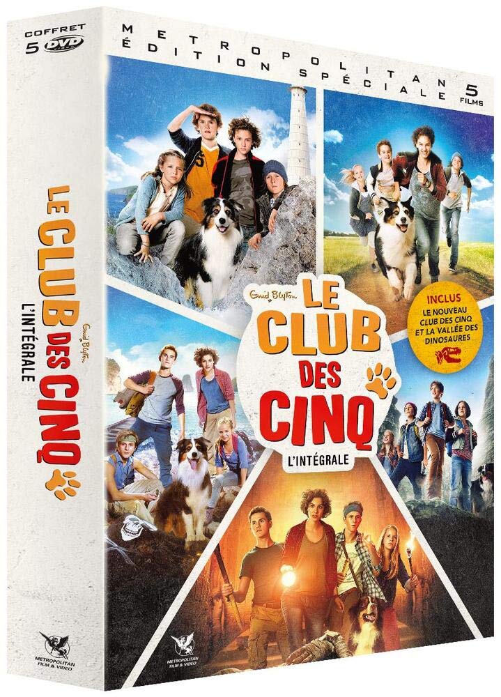 Le club des cinq - intégrale - coffret 5 films [FR Import], DVD