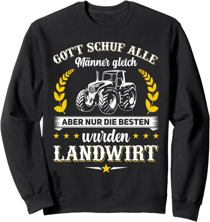 Bauern Landwirt Trecker Die Besten Männer Fahren Traktor Sweatshirt