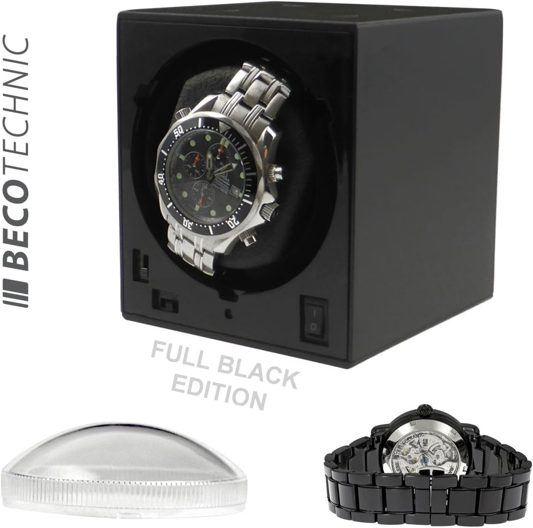 Uhrenbeweger Boxy Classic FULL BLACK EDITION Single - Kollektion 2024