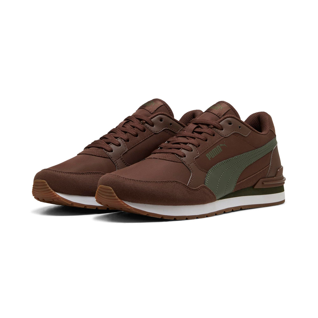 PUMA ST Runner v4 Full NL Unisex Sneaker Turnschuhe 399069 21 Persian Blue 42 EU Chestnut Brown Moss