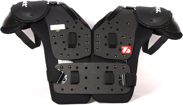 BARNETT Shoulderpad Mark I American Football Schulterschutz Profi, Farbe schwarz XXL, XXL