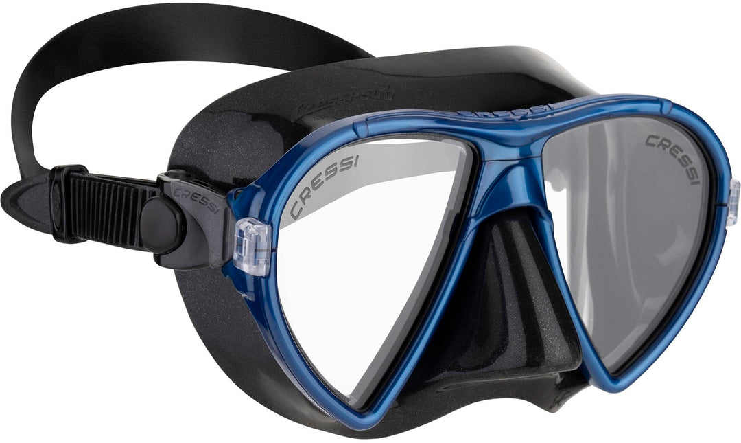 CRESSI Ocean - Einzelne Ocean Maske oder Schnorchelset Ocean Maske+Schnorchel Gamma zum Tauchen und