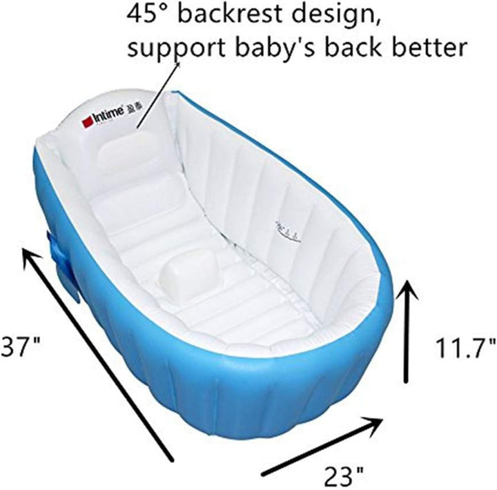 Aufblasbare Baby Badewanne Kinder Schwimmbad Jungen Air Bäder Summer Schwimmbecken, Anti-Rutsch Pool