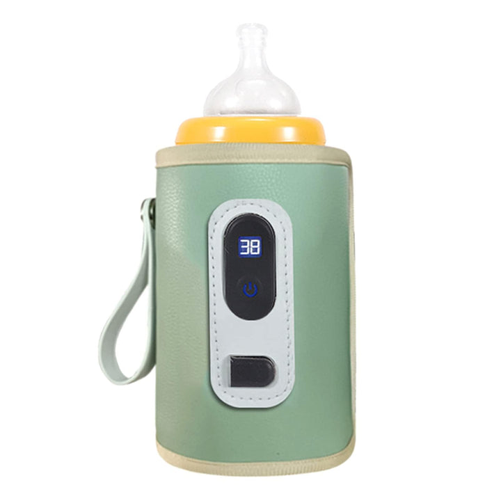 Babyflaschenw?rmer, Temperatursteuerung, USB-ladbar, wasserdicht, tragbar f¨¹r Muttermilch, Babynahr