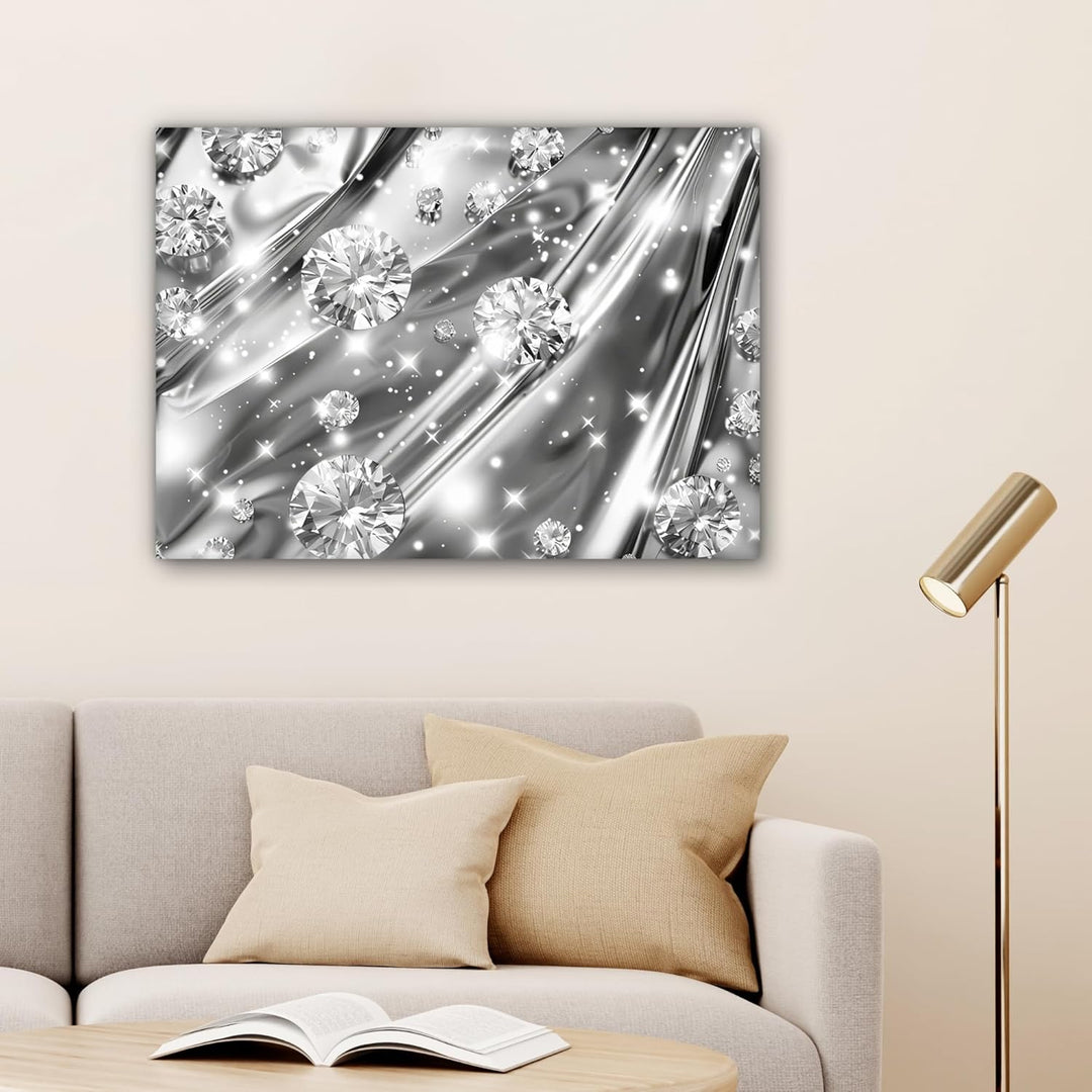 MuchoWow© Leinwand 70x50 cm Deko Schlafzimmer Aesthetic Leinwandbilder Wohnzimmer Gemälde Foto Gesch