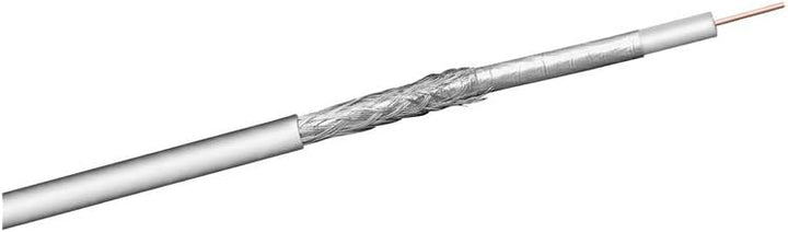 Goobay 67018 SAT Koaxialkabel Satellitenkabel 100 dB / Antennenkabel 100m / 2fach geschirmt / Kabelf