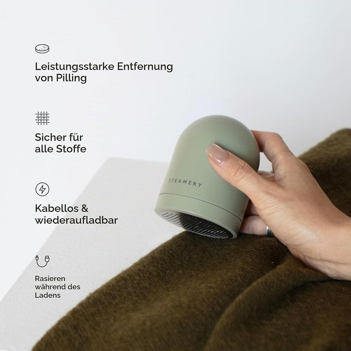 STEAMERY PILO N 2 SAGE - LINT REMOVER - GRÜN - KUNSTSTOFF - METALL - MANUELL