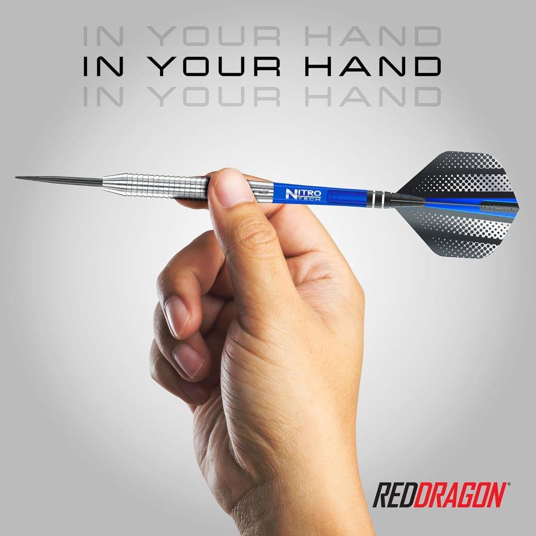 RED DRAGON Razor Edge Series Dartpfeile Tungsten Profi Steel Darts mit Flights und Schäfte 24G 3, 24
