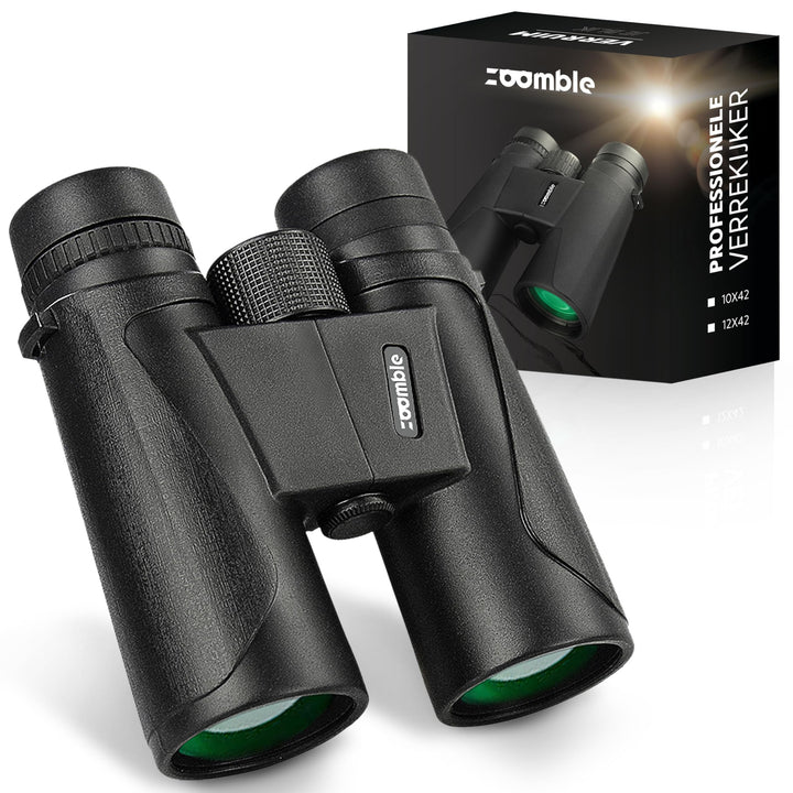 12x42 HD-Fernglas für Erwachsene | Wasserdichtes Fernglas, Bak-4-Prisma, FMC-Objektiv | Ideal für Vo