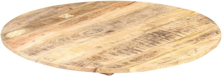 vidaXL Mangoholz Massiv Tischplatte Massivholzplatte Holzplatte Ersatztischplatte Holz Platte für Es
