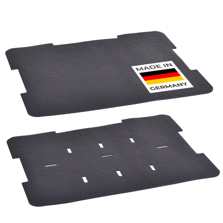 WFix Antirutschmatte für L-BOXX Contractor - 2er Set - passgenau, schwarz, hochwertiger gummierter S