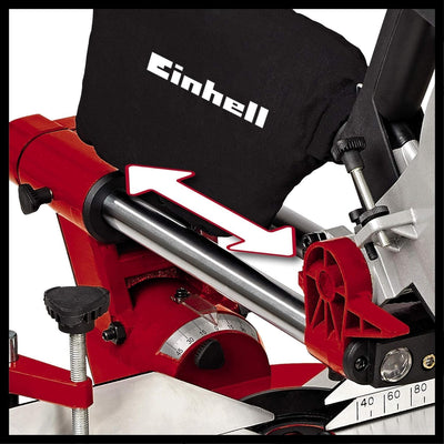 Einhell Zug-Kapp-Gehrungssäge TE-SM 2131 Dual (1600 W, 5000 min.-1, max. Schnittbreite 310 mm, Sägeb